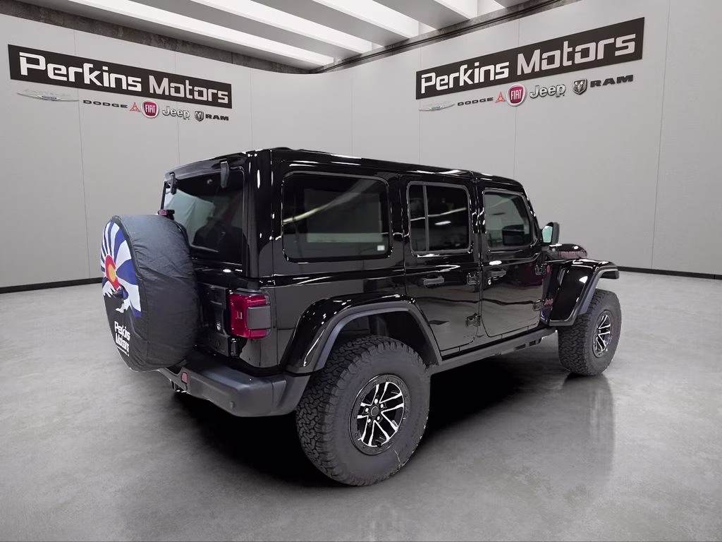 2026 Black Clearcoat Jeep Wrangler Rubicon X 4X4 SUV