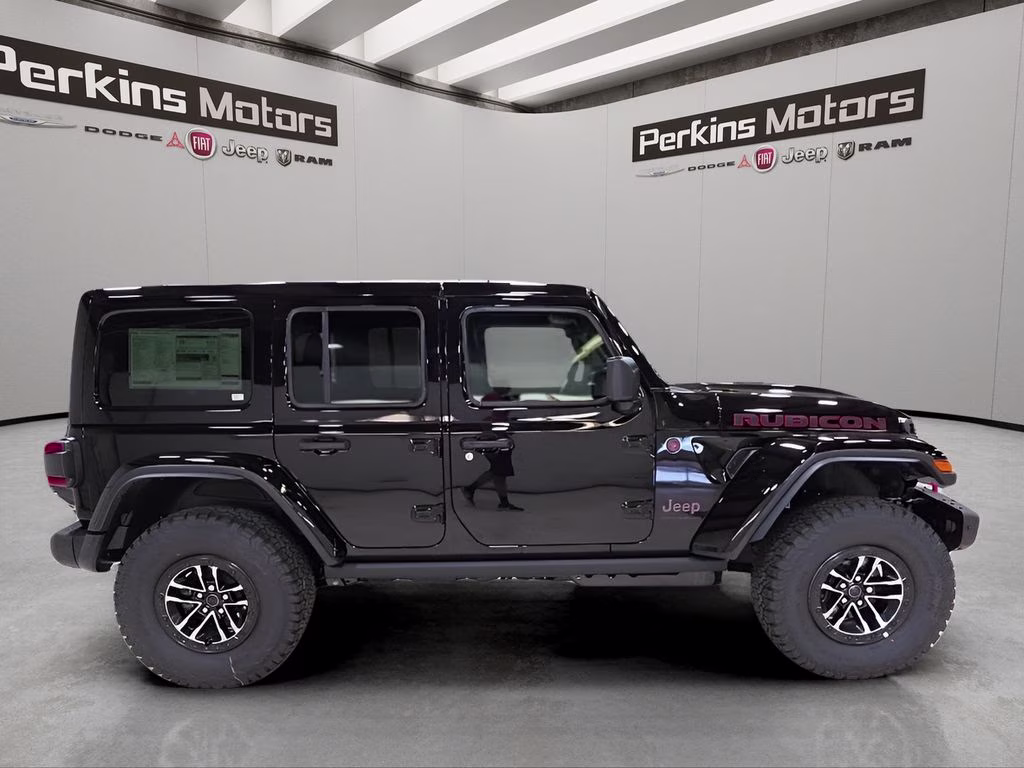 2026 Black Clearcoat Jeep Wrangler Rubicon X 4X4 SUV