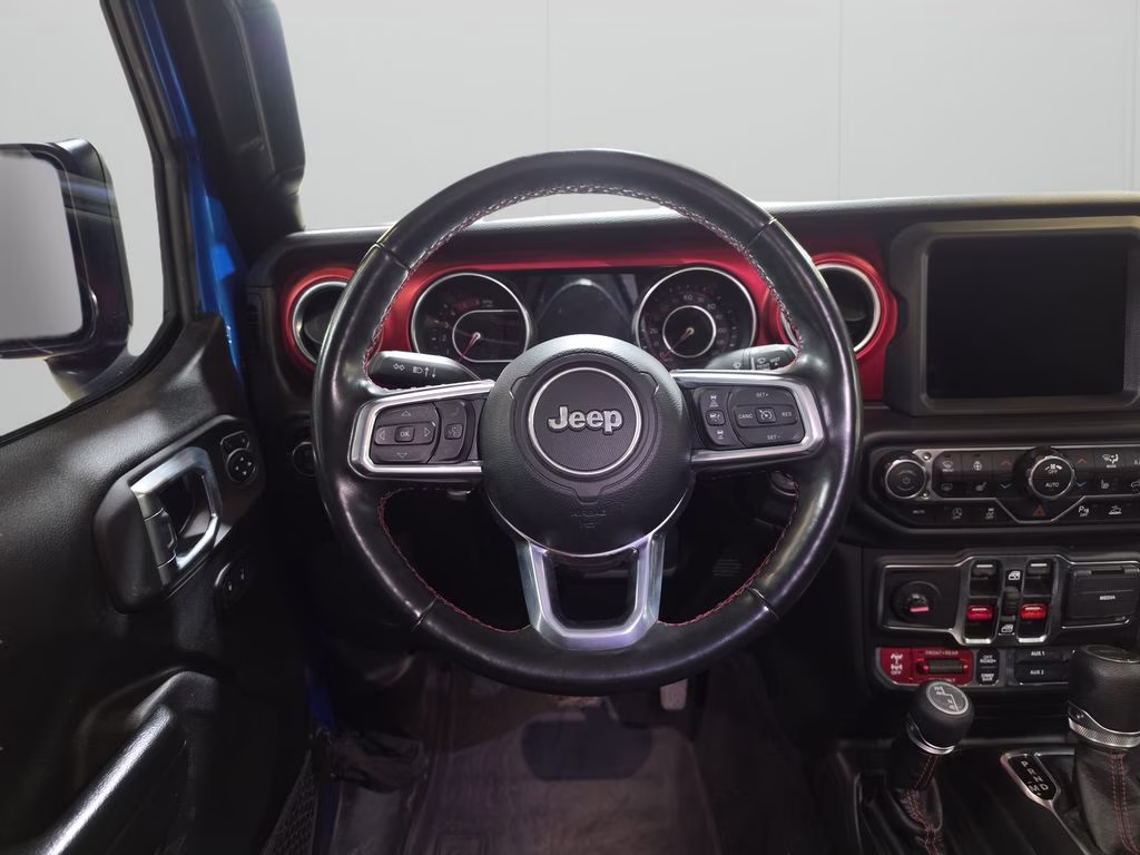 2021 Hydro Blue Pearlcoat Jeep Gladiator Rubicon 4X4 Truck