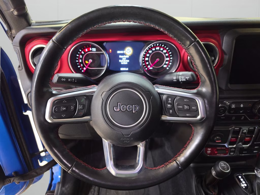 2021 Hydro Blue Pearlcoat Jeep Gladiator Rubicon 4X4 Truck