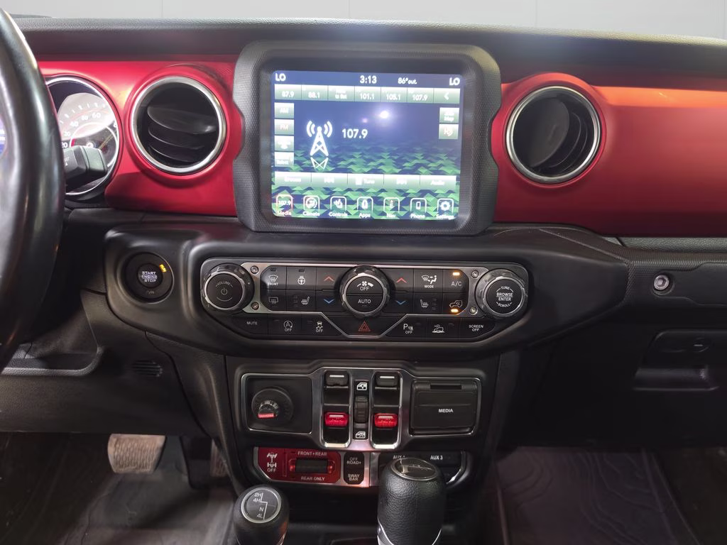 2021 Hydro Blue Pearlcoat Jeep Gladiator Rubicon 4X4 Truck