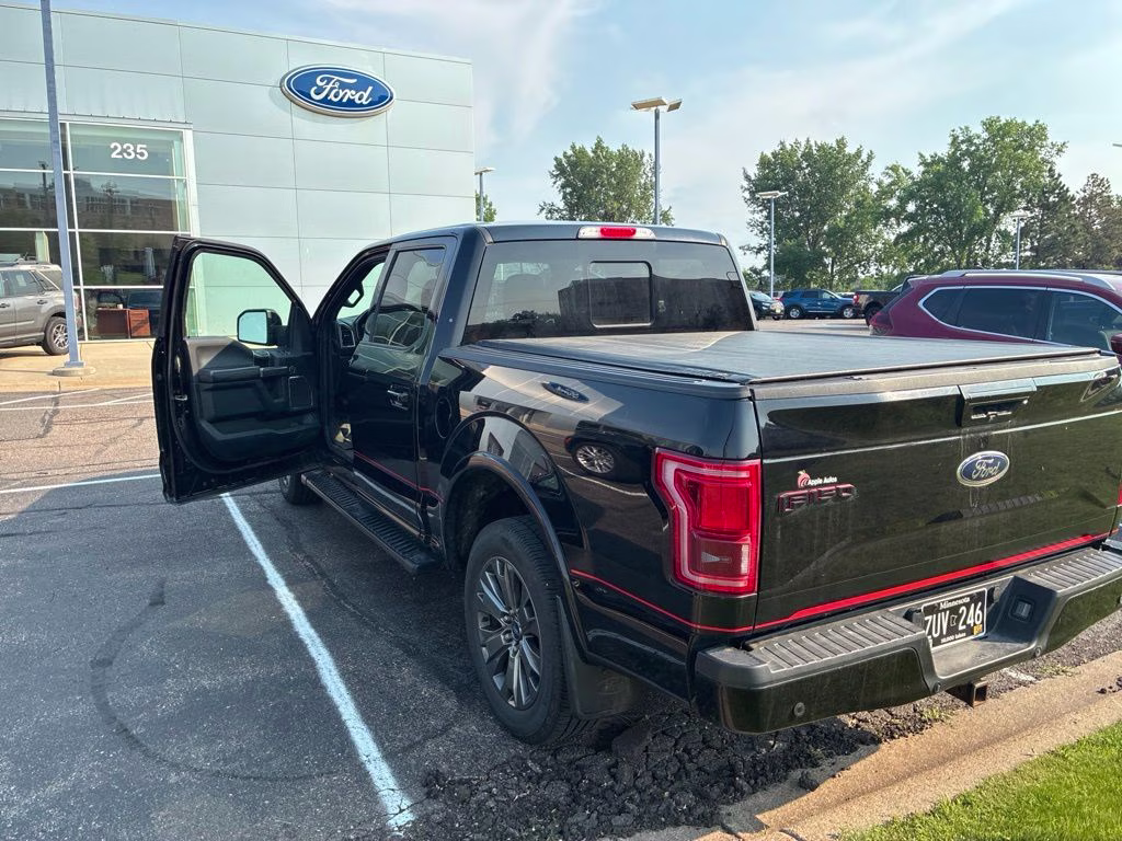 2016 Shadow Black Ford F-150 Lariat FX4 Special Edition 4X4 Truck
