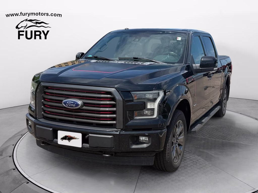2016 Shadow Black Ford F-150 Lariat FX4 Special Edition 4X4 Truck