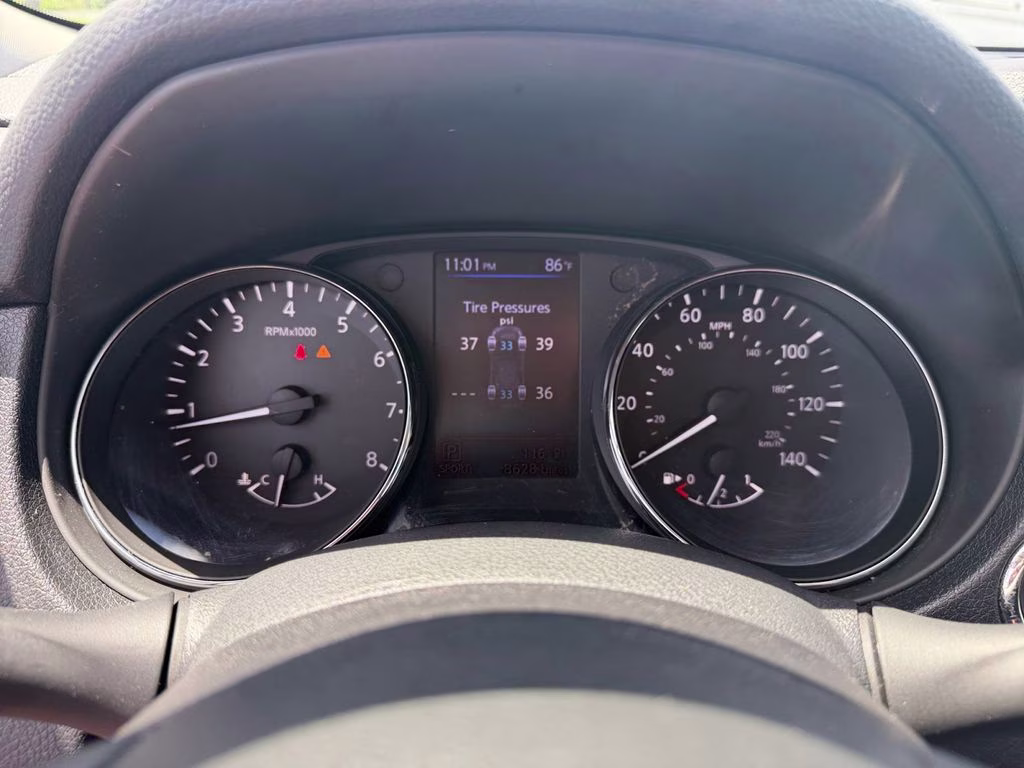 2018 Scarlet Ember Nissan Rogue SV w/Comfort & Convenience Pkgs AWD SUV