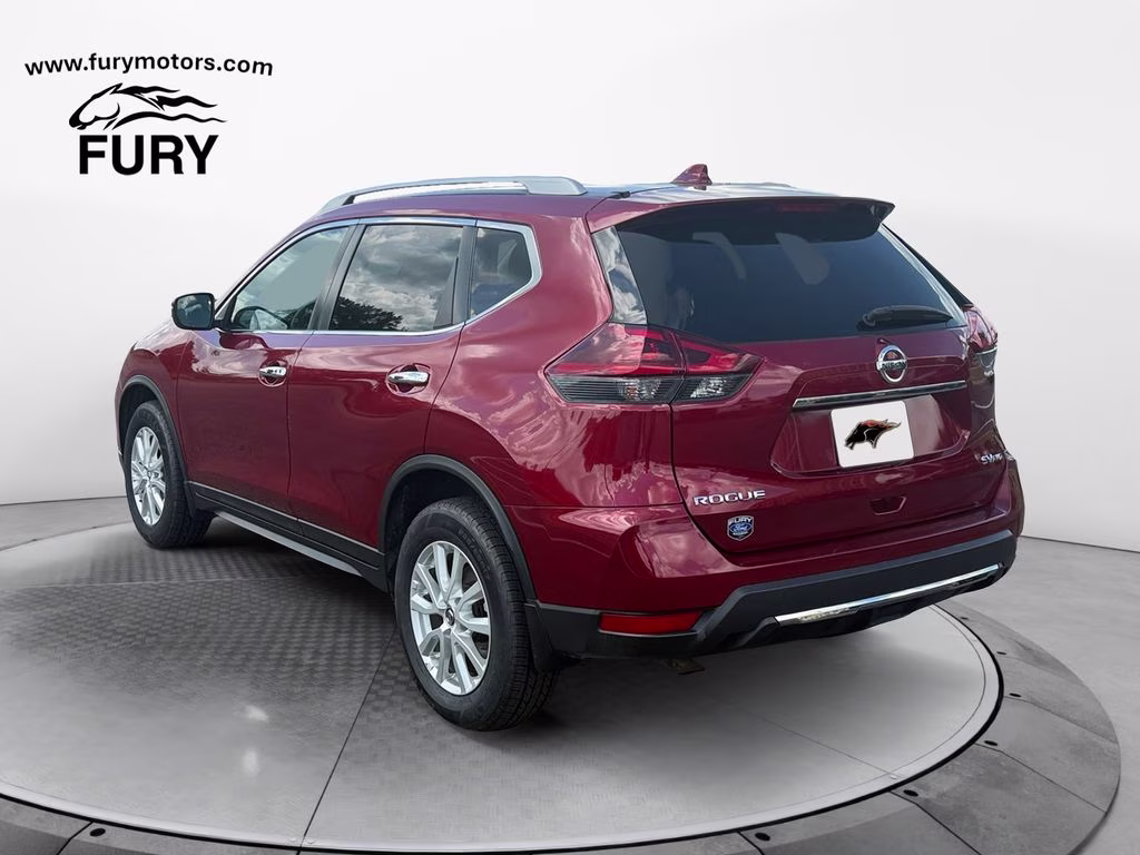 2018 Scarlet Ember Nissan Rogue SV w/Comfort & Convenience Pkgs AWD SUV