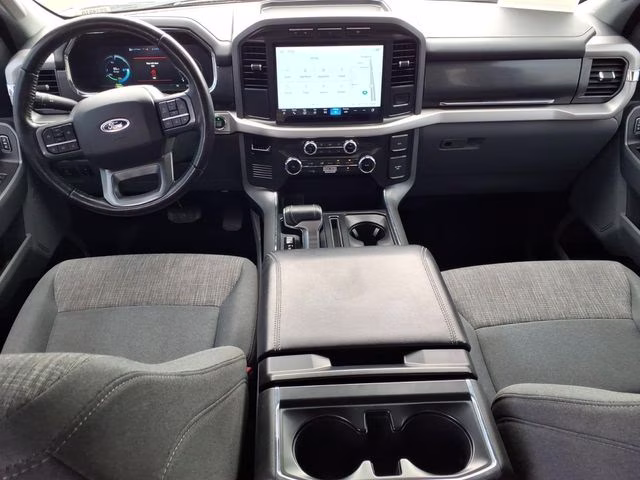 2022 Black Metallic Ford F-150 Lightning XLT AWD Truck