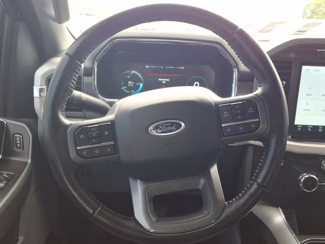 2022 Black Metallic Ford F-150 Lightning XLT AWD Truck
