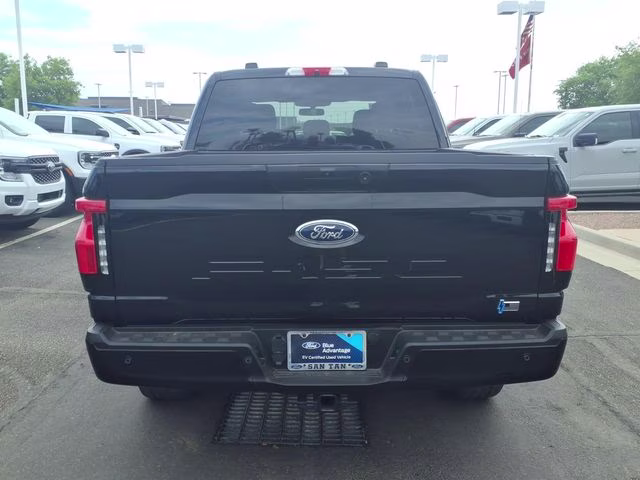 2022 Black Metallic Ford F-150 Lightning XLT AWD Truck