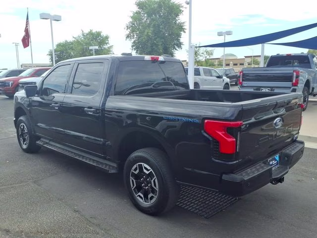 2022 Black Metallic Ford F-150 Lightning XLT AWD Truck