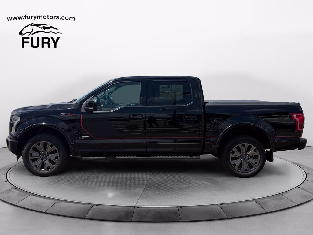 2016 Shadow Black Ford F-150 Lariat FX4 Special Edition 4X4 Truck