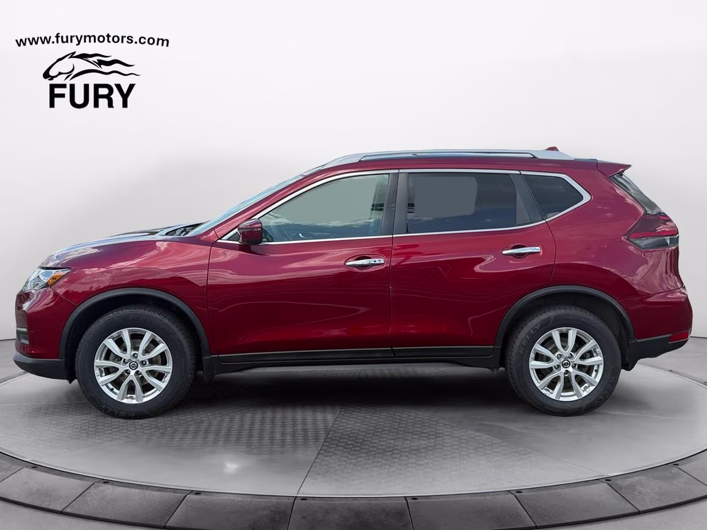 2018 Scarlet Ember Nissan Rogue SV w/Comfort & Convenience Pkgs AWD SUV