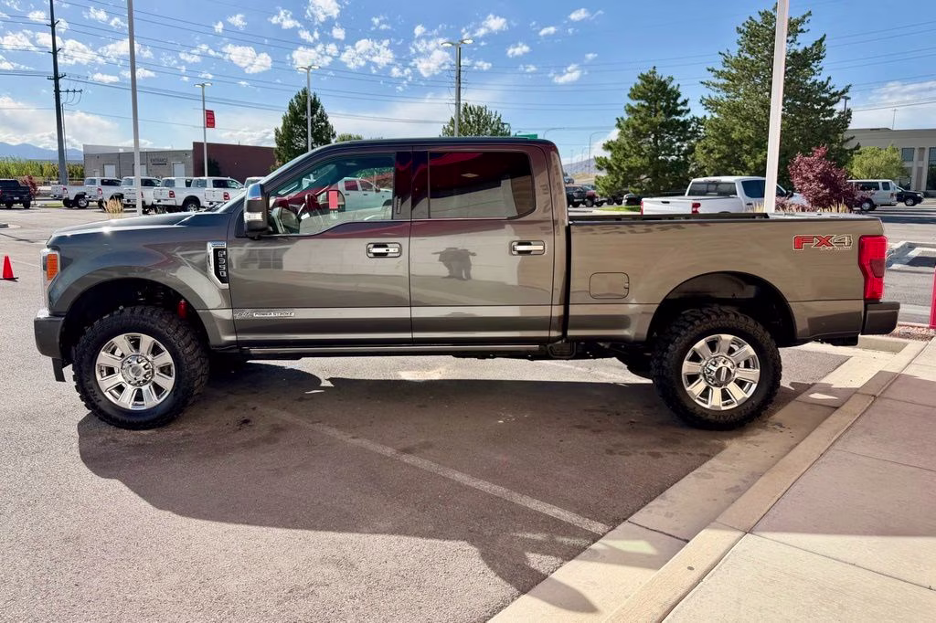 2017 Magnetic Ford Super Duty F-350 SRW Platinum 4X4 Truck