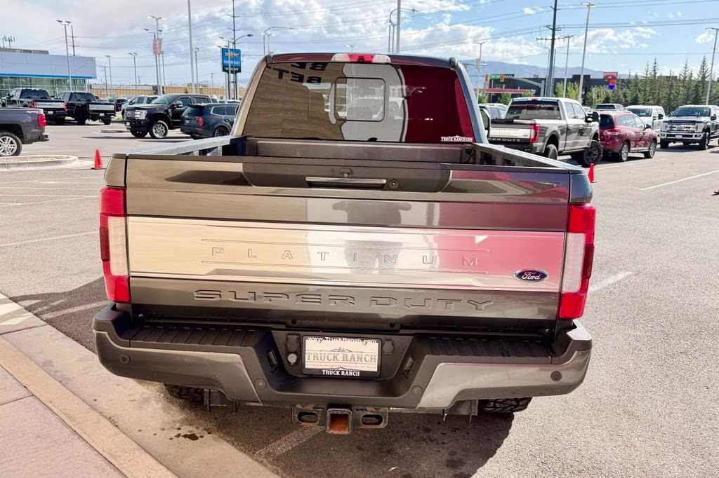 2017 Magnetic Ford Super Duty F-350 SRW Platinum 4X4 Truck