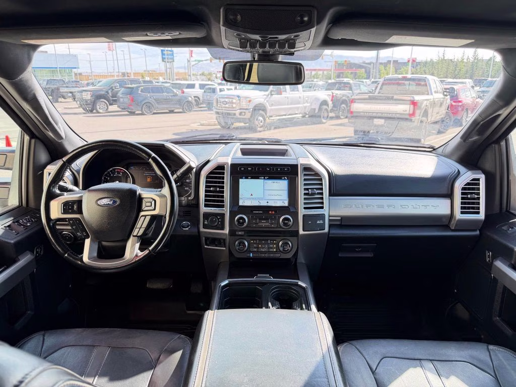 2017 Magnetic Ford Super Duty F-350 SRW Platinum 4X4 Truck
