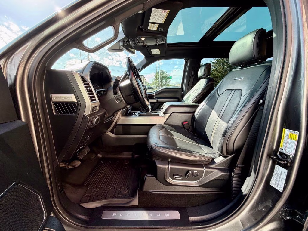 2017 Magnetic Ford Super Duty F-350 SRW Platinum 4X4 Truck