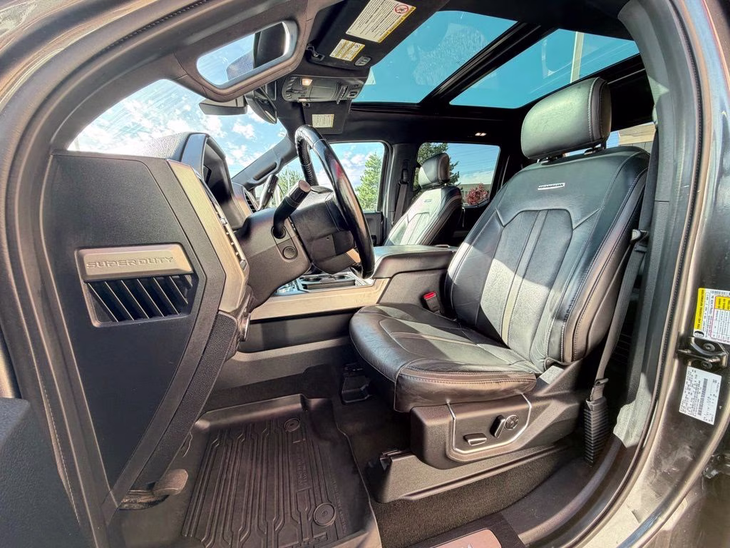 2017 Magnetic Ford Super Duty F-350 SRW Platinum 4X4 Truck