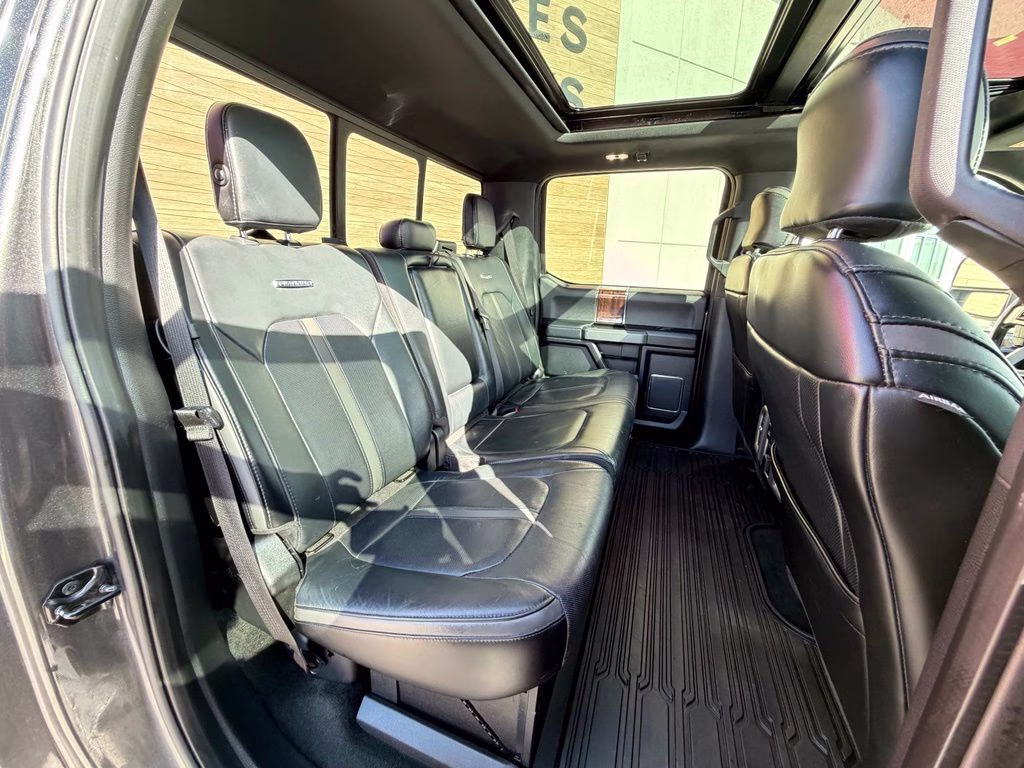 2017 Magnetic Ford Super Duty F-350 SRW Platinum 4X4 Truck