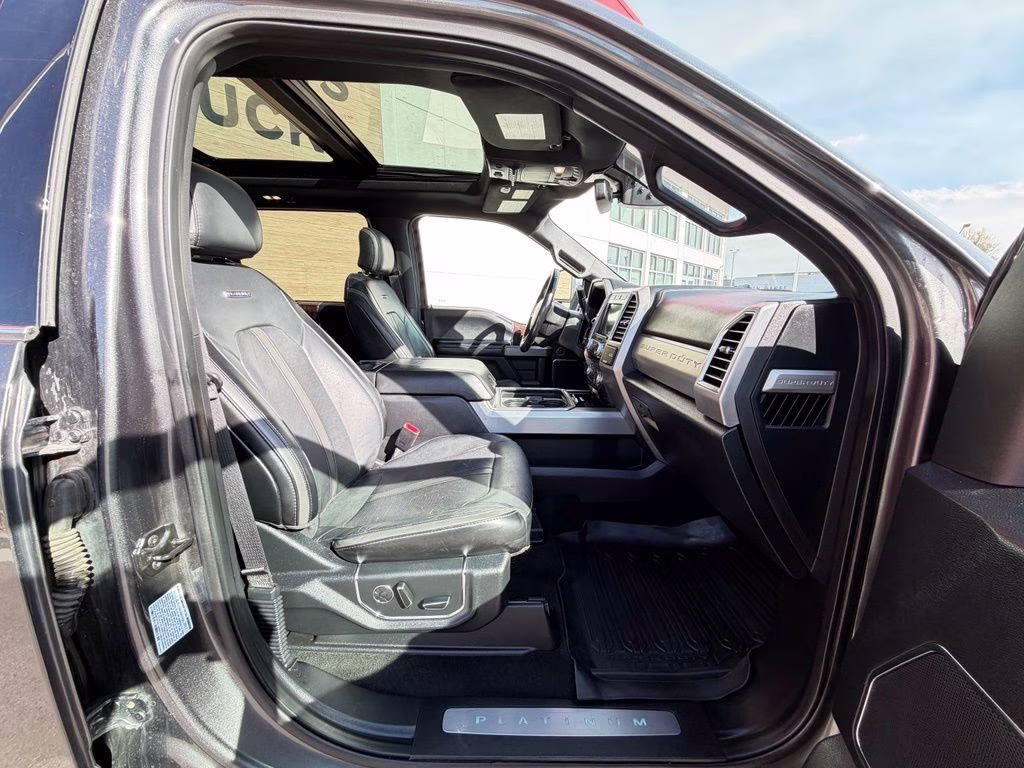 2017 Magnetic Ford Super Duty F-350 SRW Platinum 4X4 Truck
