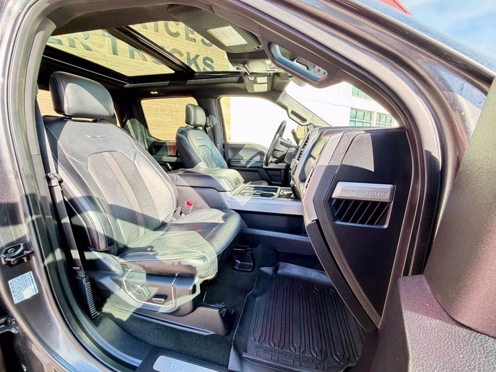 2017 Magnetic Ford Super Duty F-350 SRW Platinum 4X4 Truck