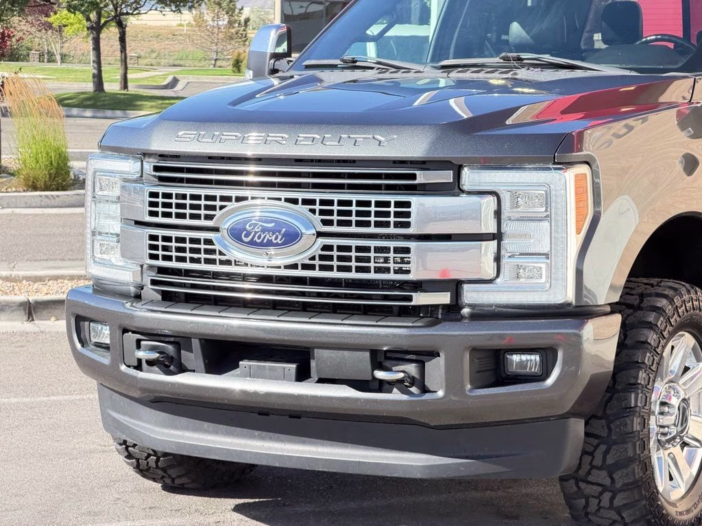 2017 Magnetic Ford Super Duty F-350 SRW Platinum 4X4 Truck