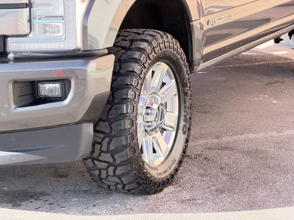 2017 Magnetic Ford Super Duty F-350 SRW Platinum 4X4 Truck