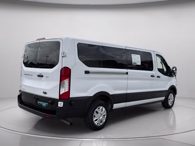 2024 Oxford White Ford Transit Passenger Wagon XLT RWD Van