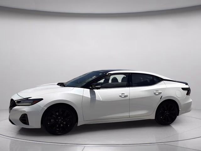 2023 Pearl White Tricoat Nissan Maxima SR FWD Sedan