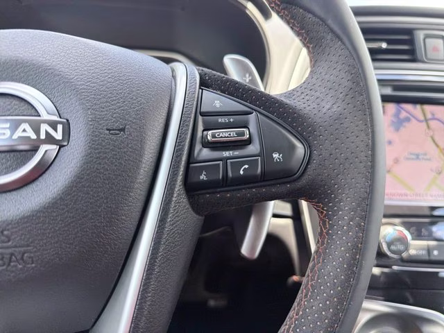 2023 Pearl White Tricoat Nissan Maxima SR FWD Sedan