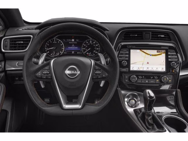 2023 Pearl White Tricoat Nissan Maxima SR FWD Sedan