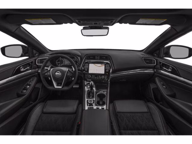 2023 Pearl White Tricoat Nissan Maxima SR FWD Sedan