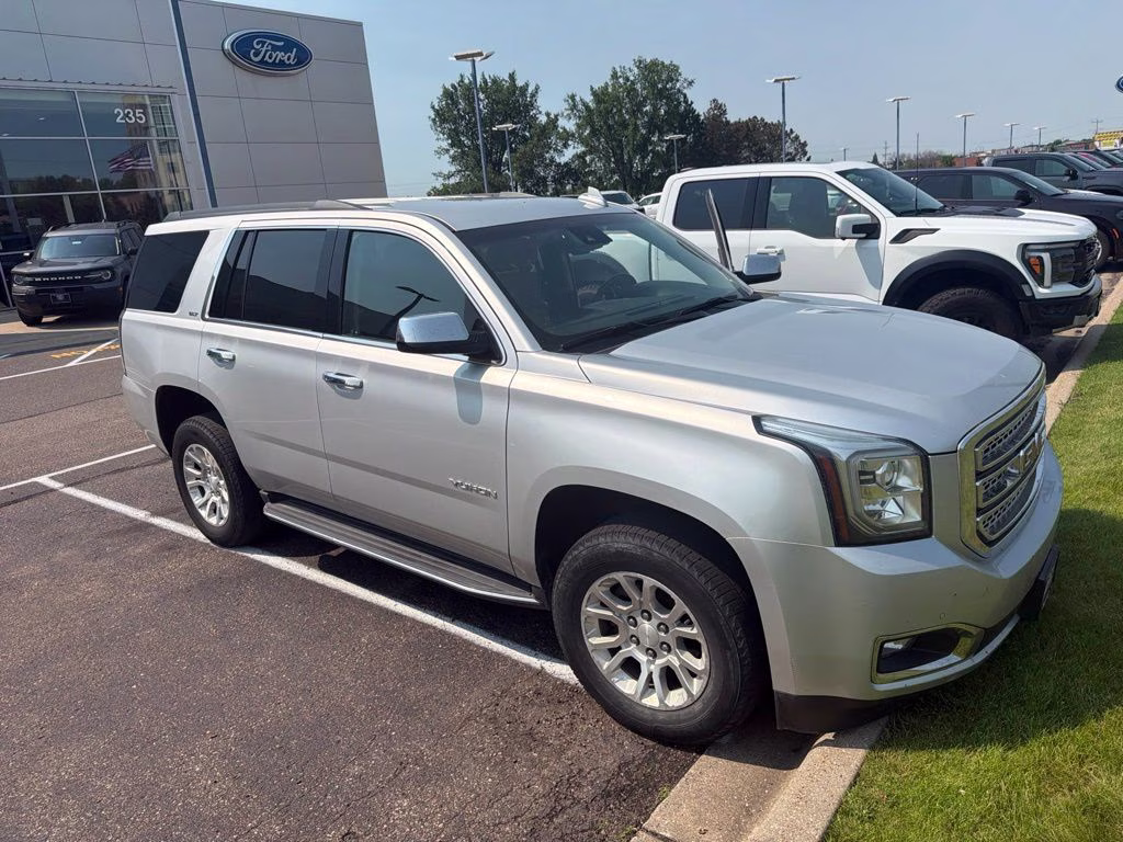 2017 Quicksilver Metallic GMC Yukon SLT w/Preferred Equipt & Bose Premium Audio 4X4 SUV