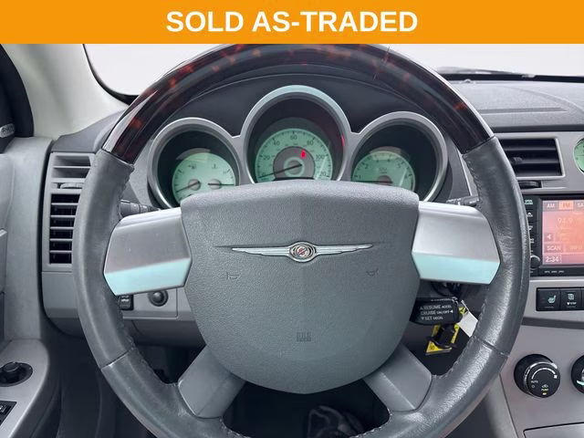 2008 Silver Steel Clearcoat Metallic Chrysler Sebring Limited FWD Convertible