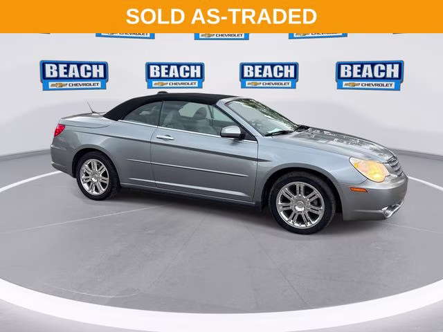 2008 Silver Steel Clearcoat Metallic Chrysler Sebring Limited FWD Convertible