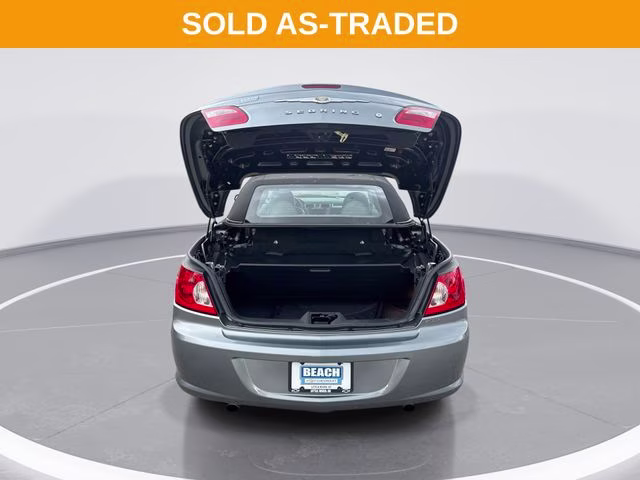2008 Silver Steel Clearcoat Metallic Chrysler Sebring Limited FWD Convertible