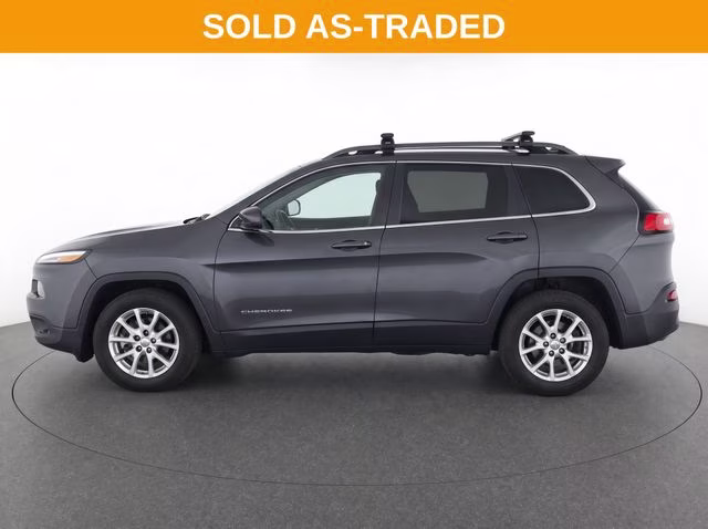 2016 Crystal Metallic Jeep Cherokee Latitude 4X4 SUV