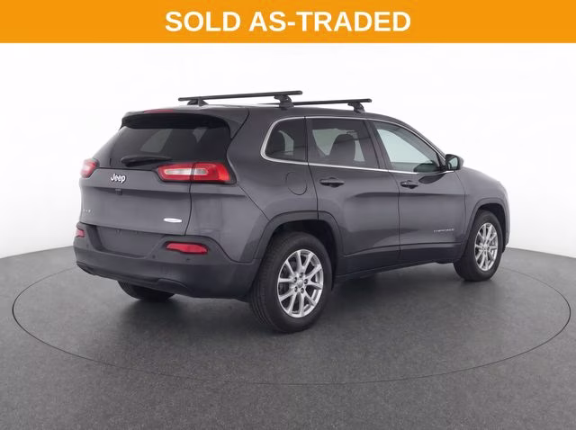 2016 Crystal Metallic Jeep Cherokee Latitude 4X4 SUV