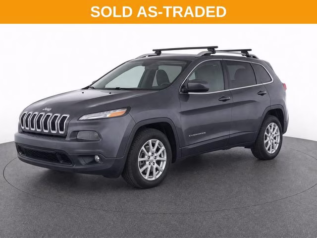 2016 Crystal Metallic Jeep Cherokee Latitude 4X4 SUV