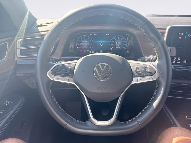 2025 Black Volkswagen Atlas 2.0T SE w/Technology FWD SUV