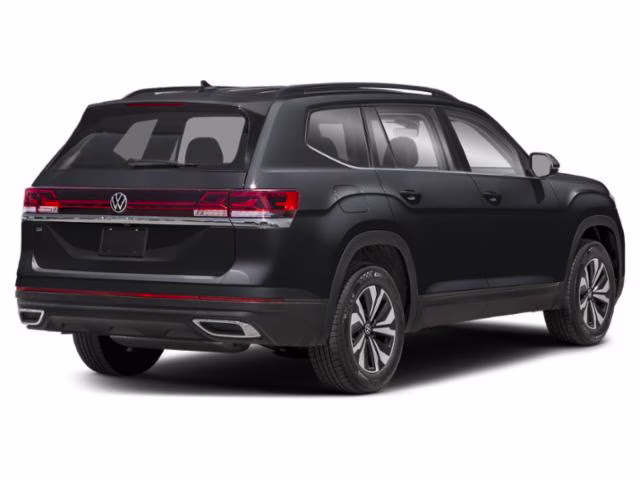 2025 Black Volkswagen Atlas 2.0T SE w/Technology FWD SUV