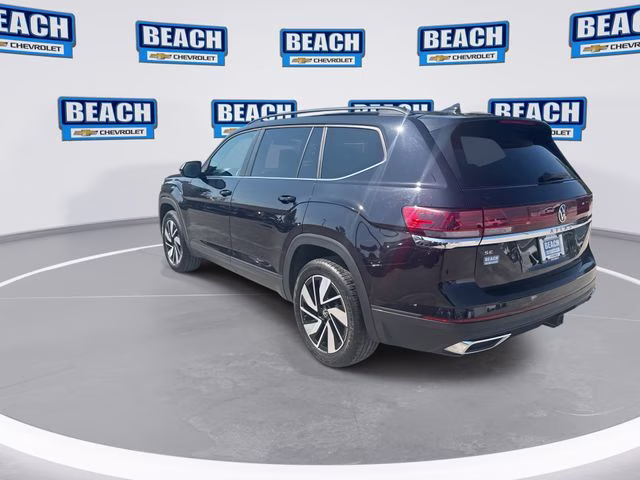 2025 Black Volkswagen Atlas 2.0T SE w/Technology FWD SUV