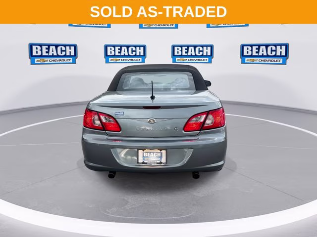 2008 Silver Steel Clearcoat Metallic Chrysler Sebring Limited FWD Convertible