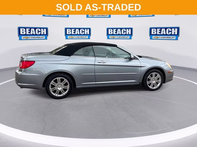 2008 Silver Steel Clearcoat Metallic Chrysler Sebring Limited FWD Convertible