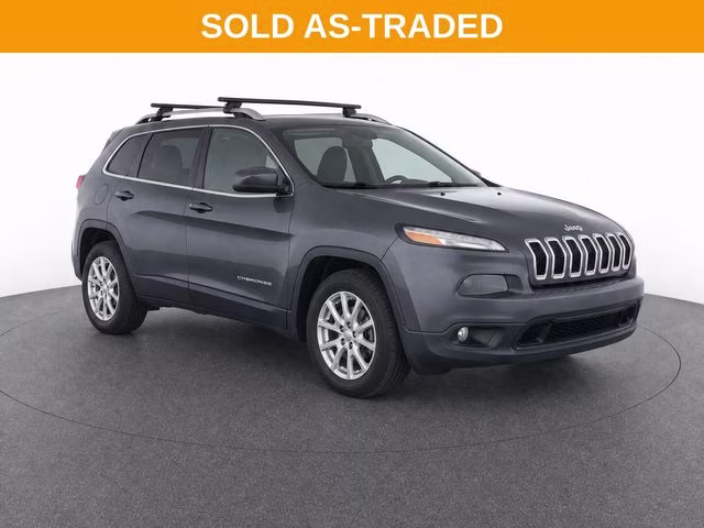 2016 Crystal Metallic Jeep Cherokee Latitude 4X4 SUV