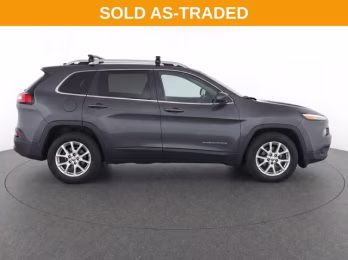 2016 Crystal Metallic Jeep Cherokee Latitude 4X4 SUV