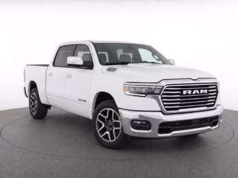 2025 Bright White Clearcoat Ram 1500 Laramie 4X4 Truck