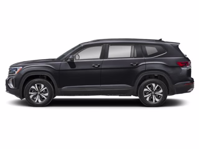 2025 Black Volkswagen Atlas 2.0T SE w/Technology FWD SUV