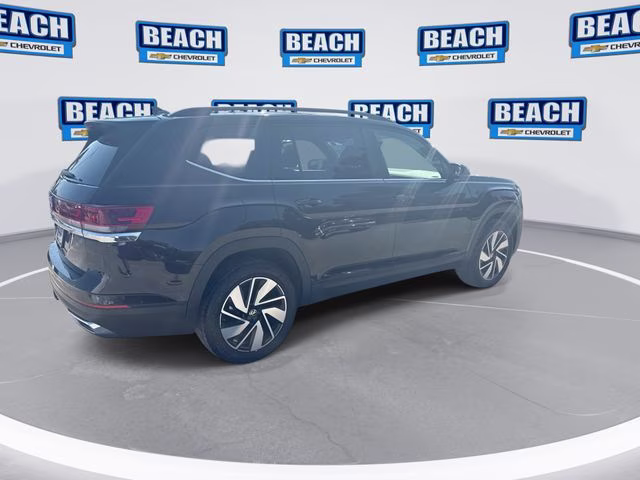2025 Black Volkswagen Atlas 2.0T SE w/Technology FWD SUV