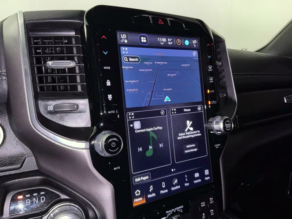2023 Diamond Black Ram 1500 Laramie RWD Truck
