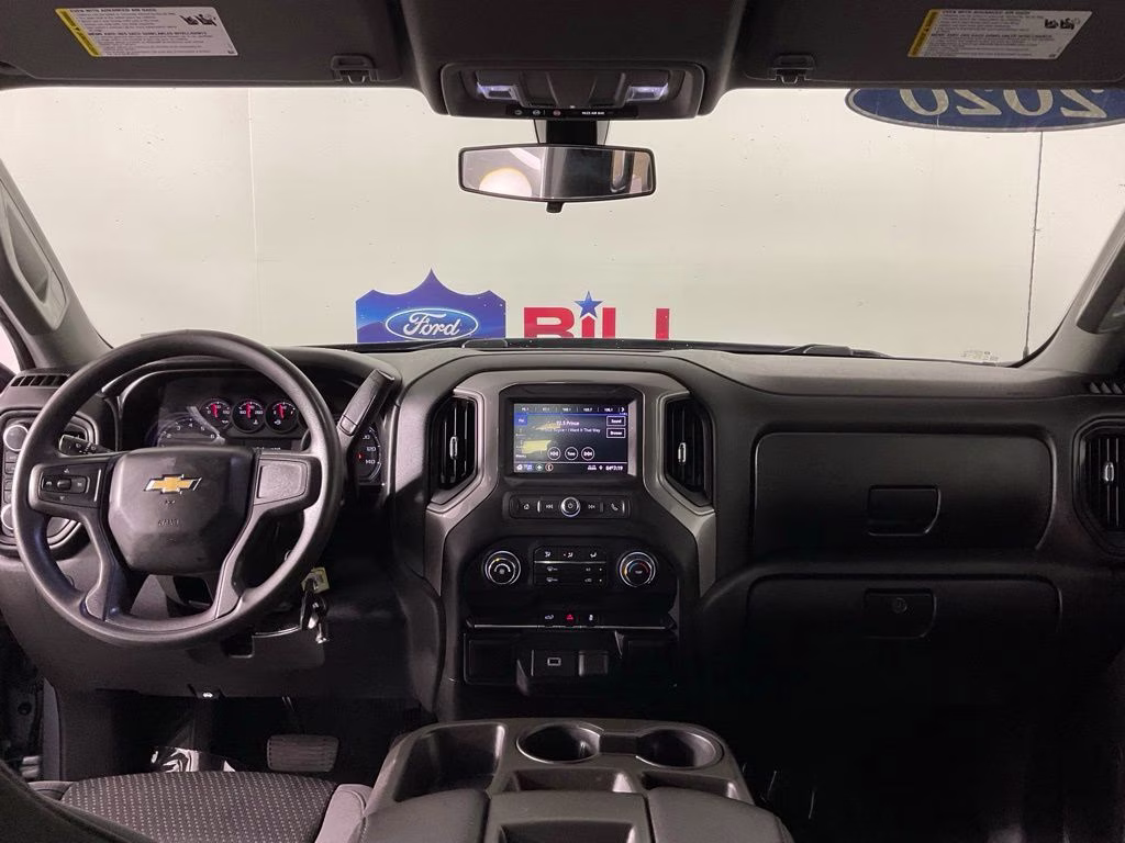 2020 Steel Metallic Chevrolet Silverado 1500 Custom 4X4 Truck