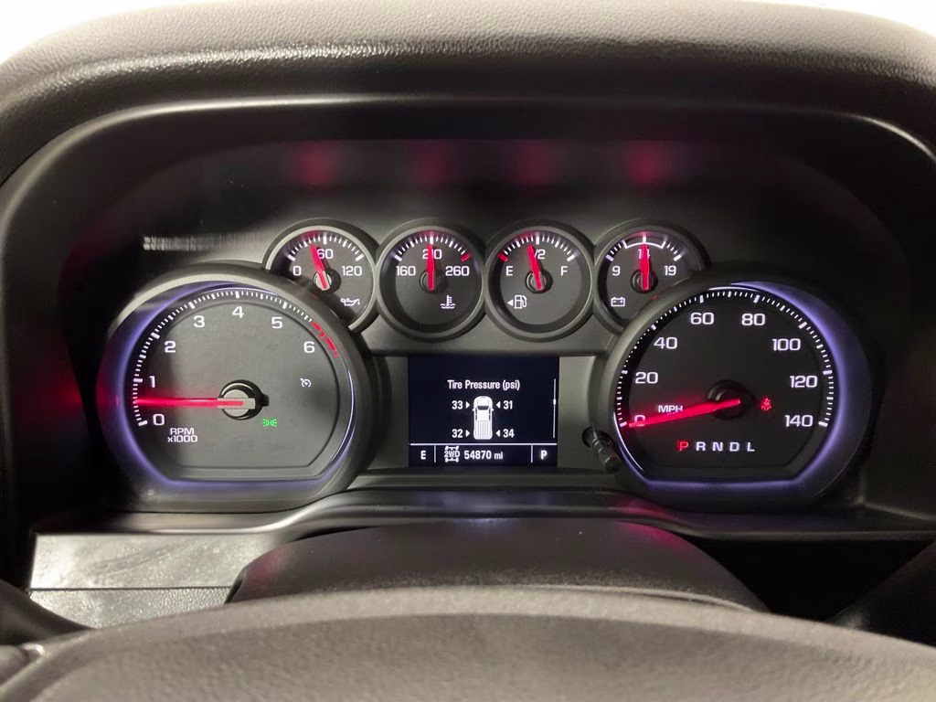 2020 Steel Metallic Chevrolet Silverado 1500 Custom 4X4 Truck